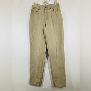 NWOT Patagonia High Rise Organic Cotton Mom Jean Straight Leg Tan Cream 8 29